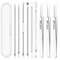 ClearPore Extractor Kit – Stainless Steel Blackhead & Blemish Removal Tools