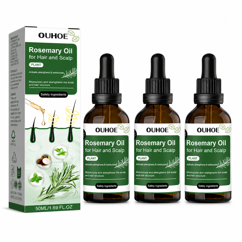 Hair Growth & Strengthening Rosemary Oil