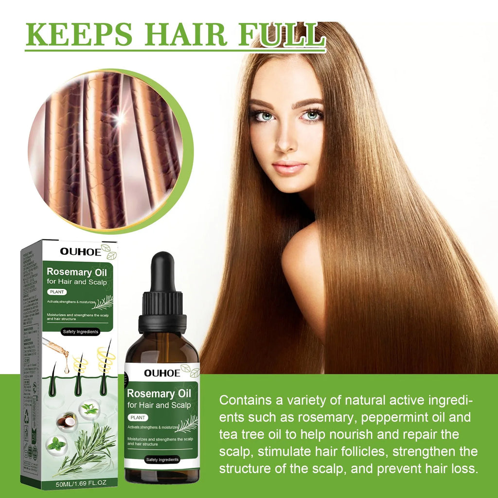 Hair Growth & Strengthening Rosemary Oil