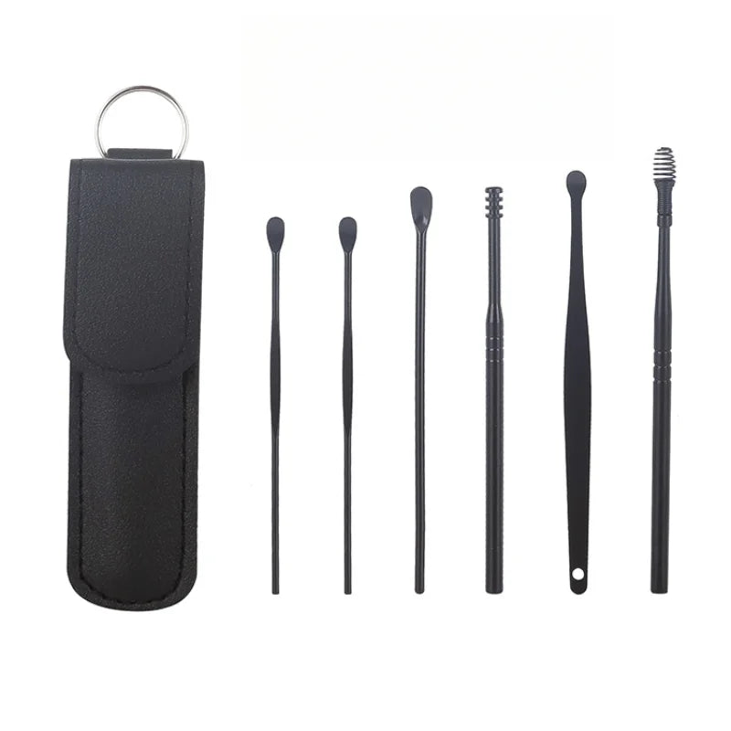 6PCS Spiral Ear Cleaning Tool Kit
