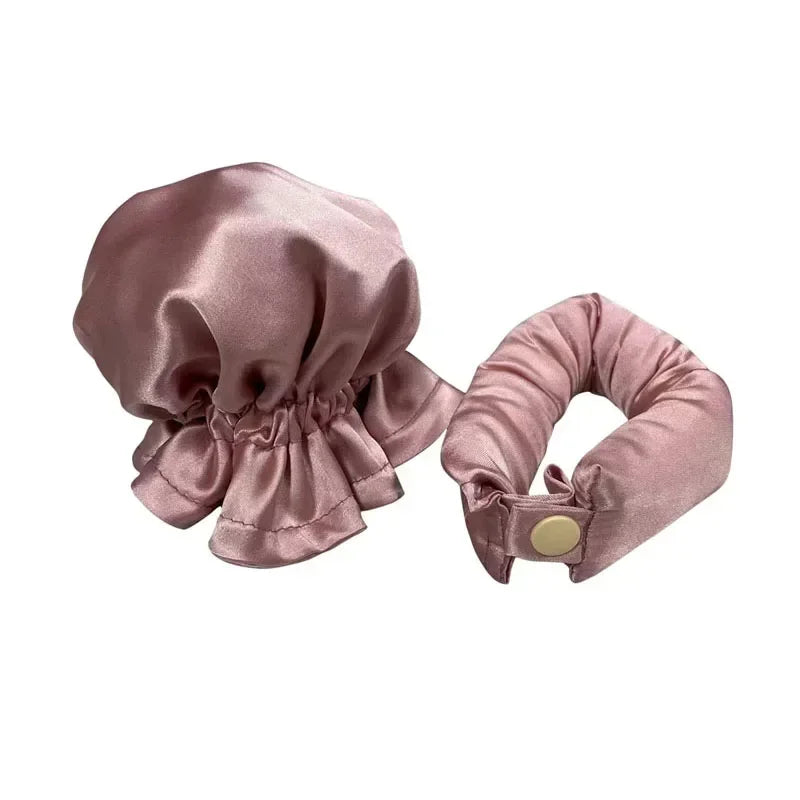 SilkWave Heatless Curler – Overnight No-Heat Curling Headband Set