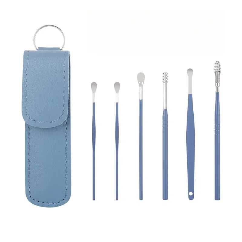 6PCS Spiral Ear Cleaning Tool Kit