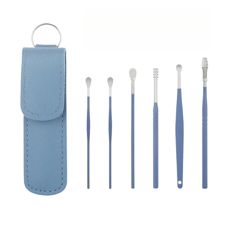 6PCS Spiral Ear Cleaning Tool Kit