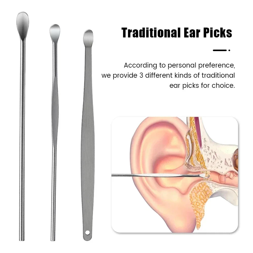 6PCS Spiral Ear Cleaning Tool Kit