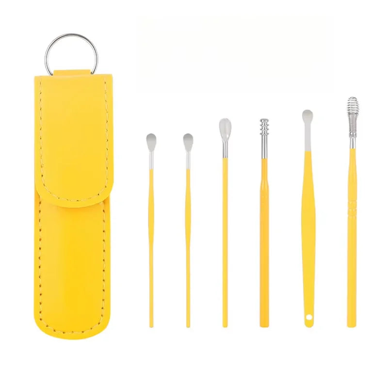 6PCS Spiral Ear Cleaning Tool Kit