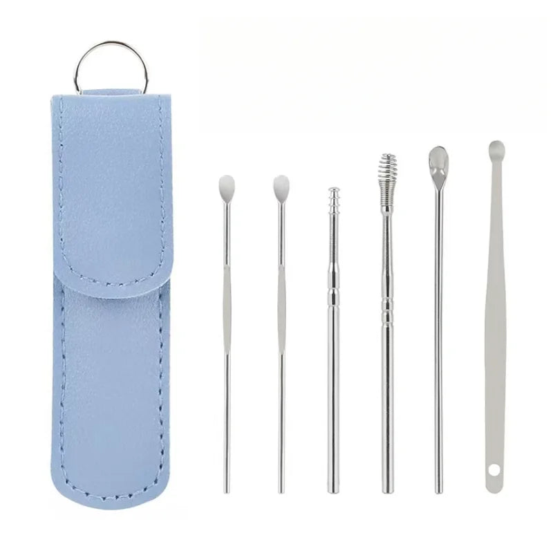 6PCS Spiral Ear Cleaning Tool Kit
