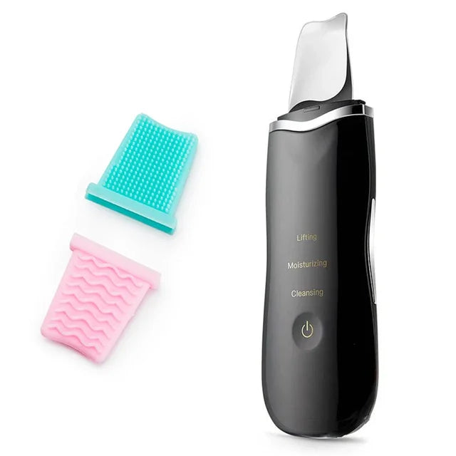 UltraGlow Skin Scrubber – Ultrasonic Deep Cleansing & Facial Care Device